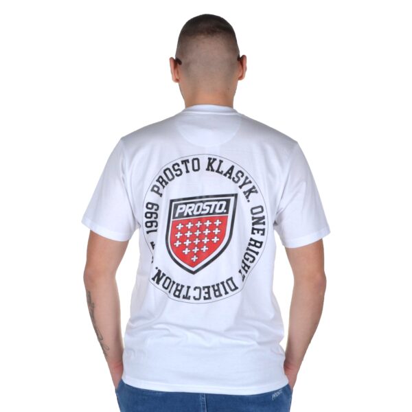 PROSTO. KLASYK KOSZULKA T-SHIRT STAPLES BIAŁA