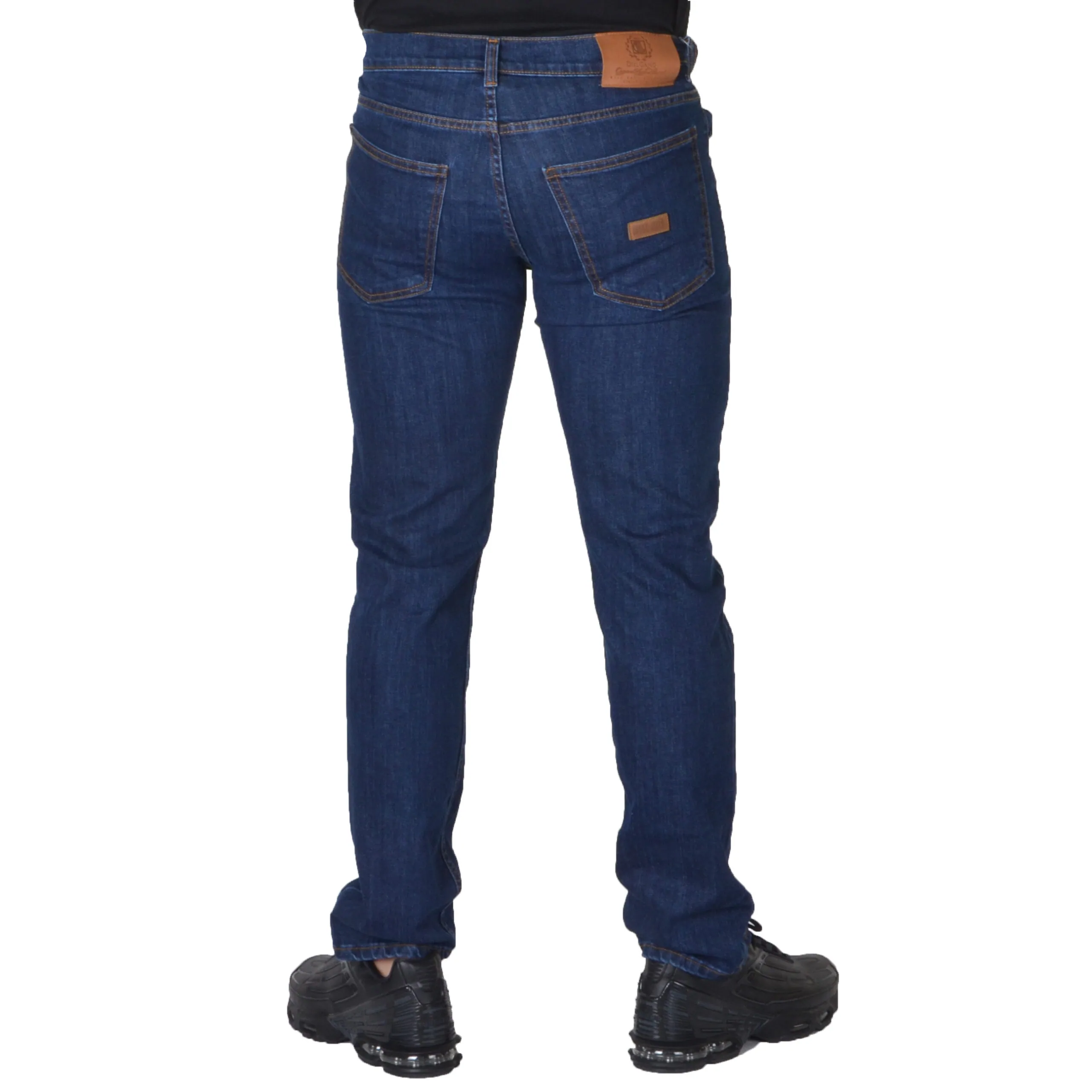 DIIL SPODNIE JEANSOWE REGULAR SKÓRKA ŚREDNI JEANS