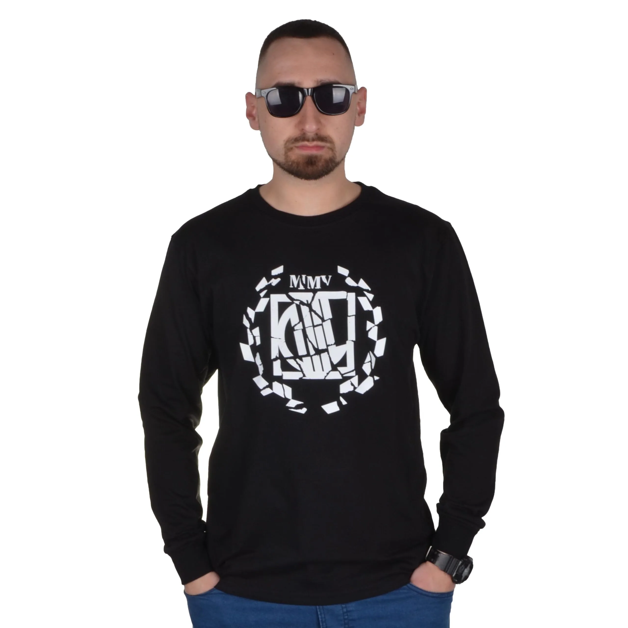 DIIL LONGSLEEVE KLASYK BROKEN CZARNY