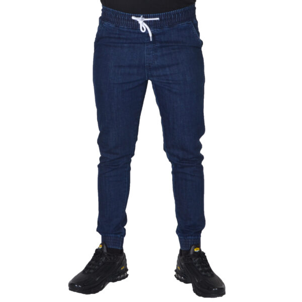 PALTO SPODNIE JOGGERY CLASSIC CIEMNY JEANS