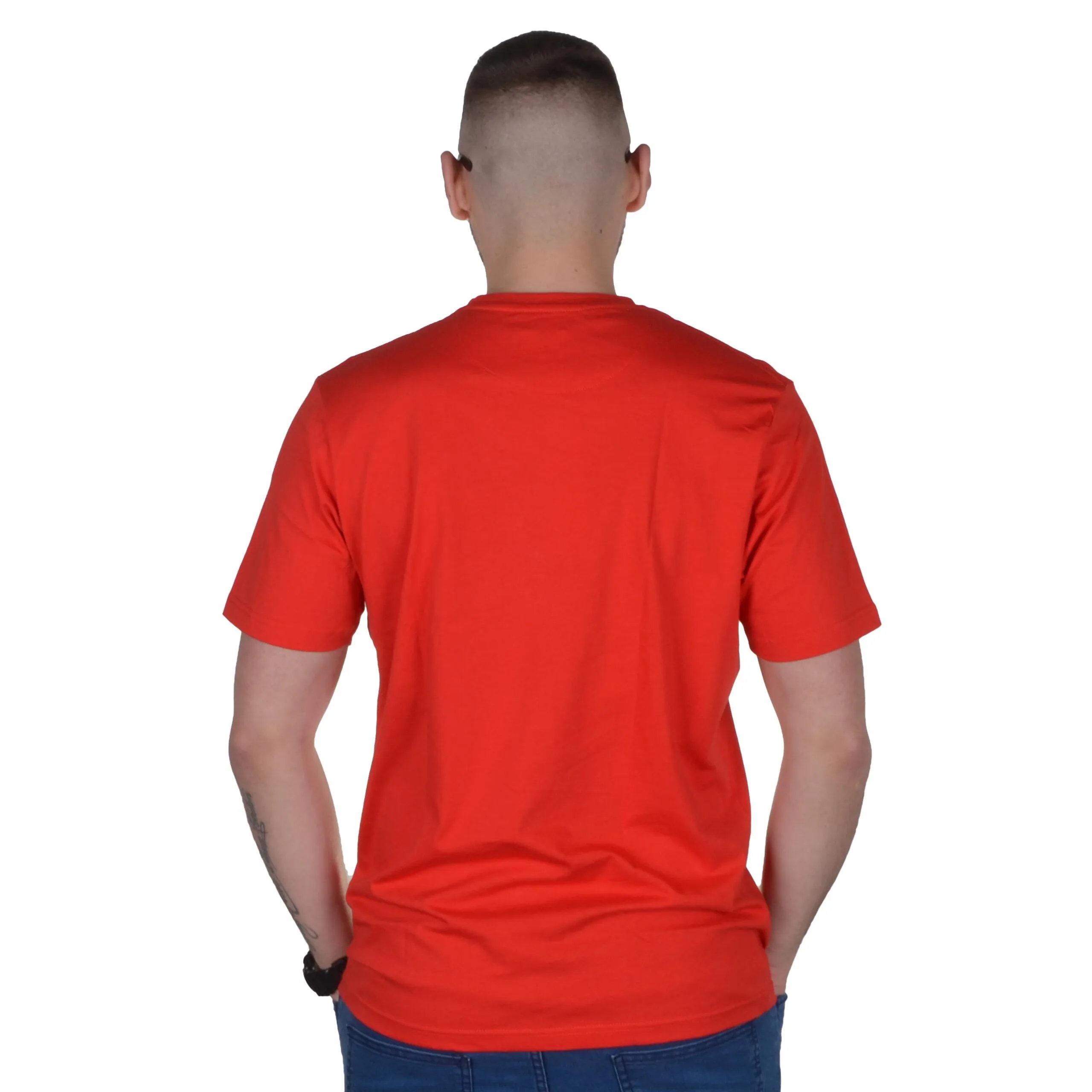 PROSTO. KLASYK KOSZULKA T-SHIRT SHIELD XXIII CZERWONA