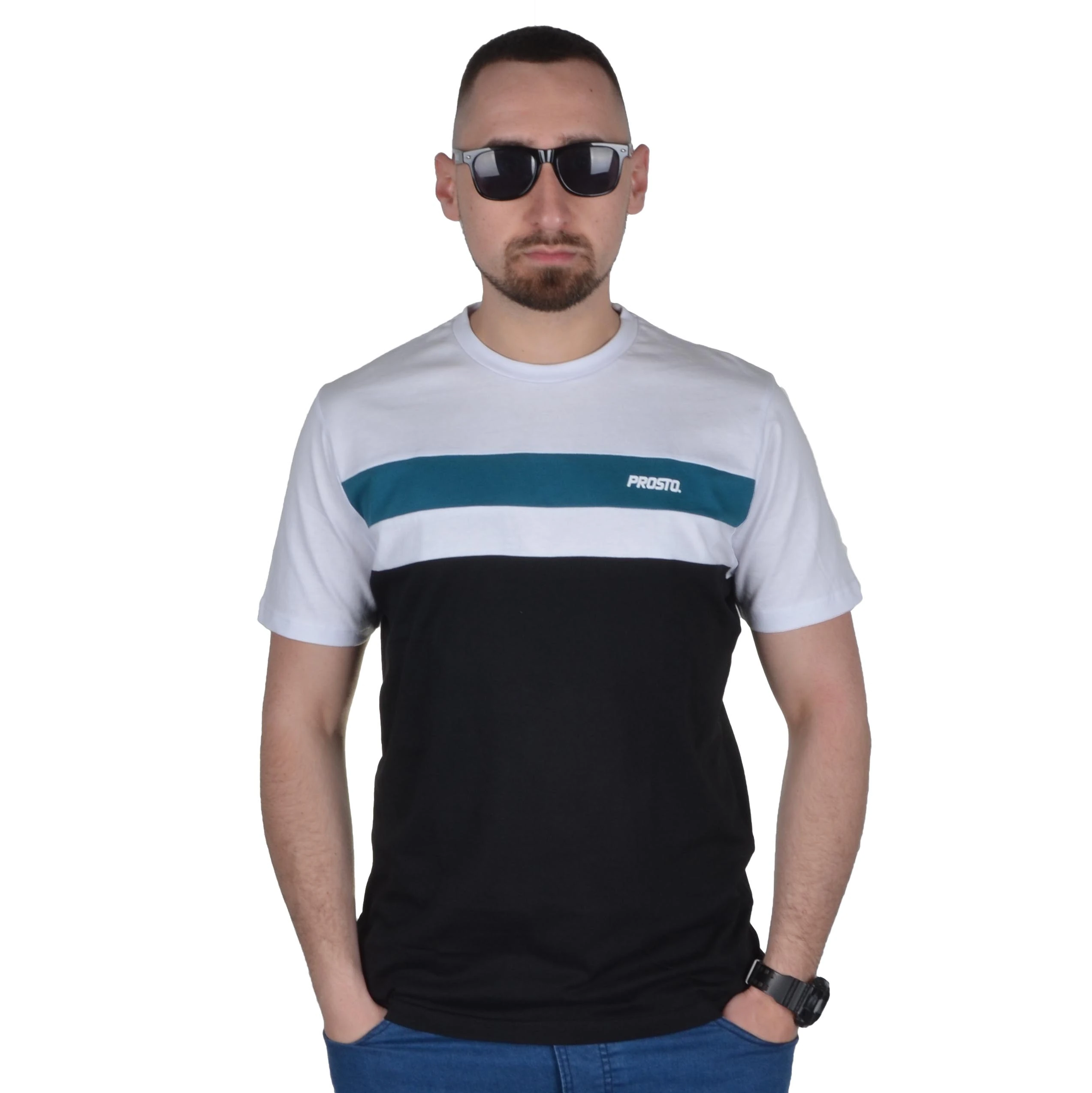 PROSTO. KLASYK KOSZULKA T-SHIRT ALMIGHTY CZARNA