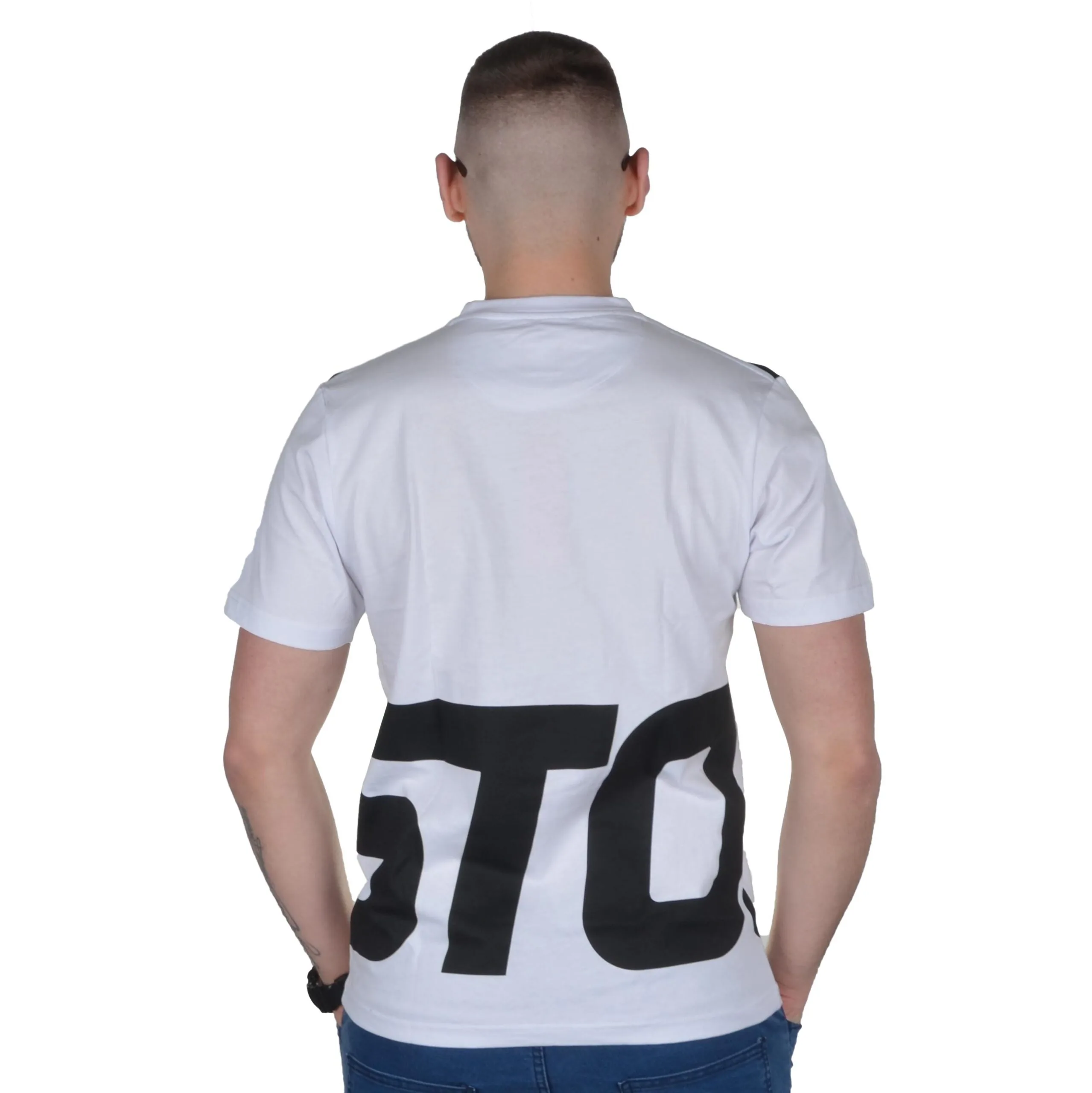 PROSTO. KLASYK KOSZULKA T-SHIRT BREAKDOWN BIAŁA