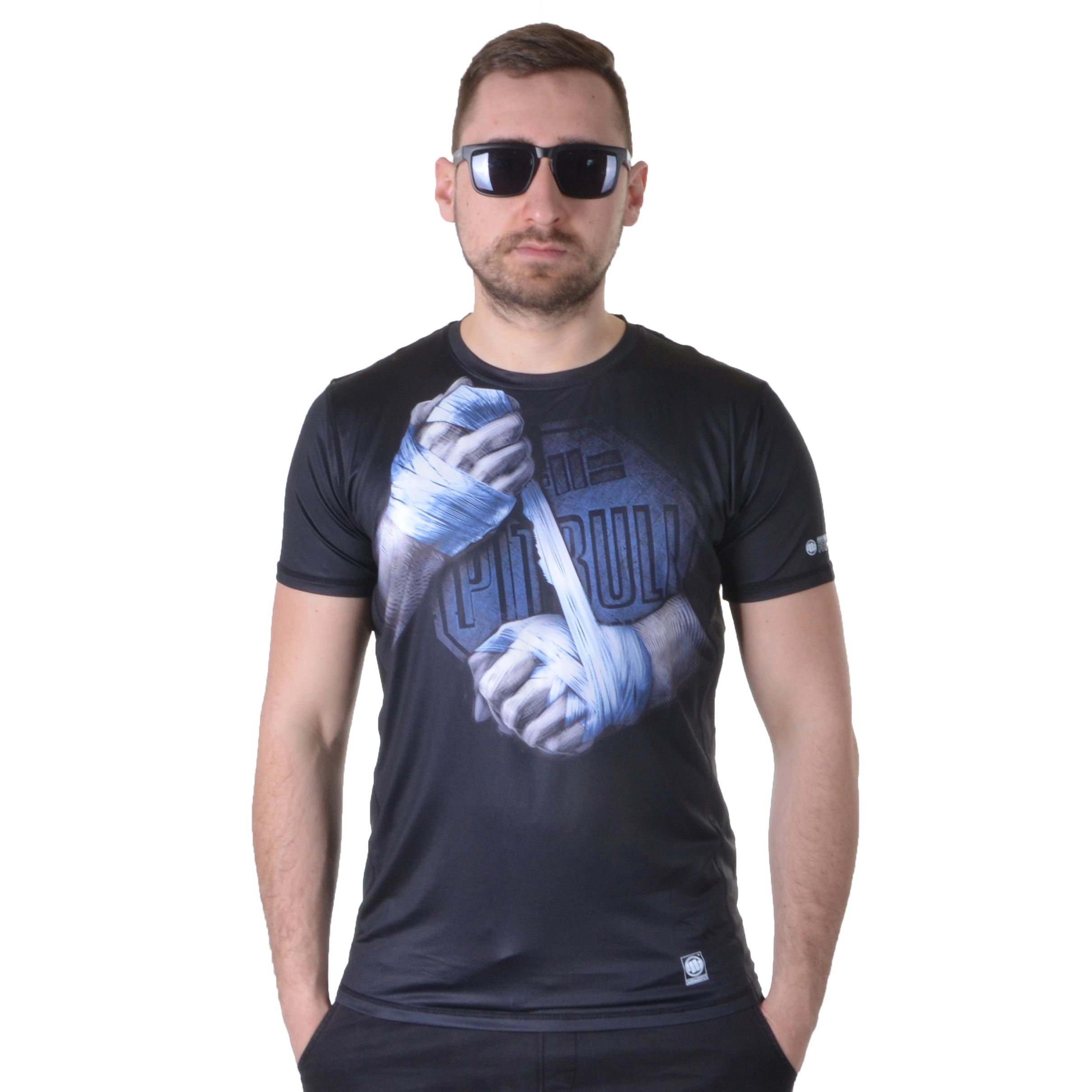PIT BULL WEST COAST RASHGUARD MESH PERFORMANCE PRO PLUS FIGHT DIVISION
