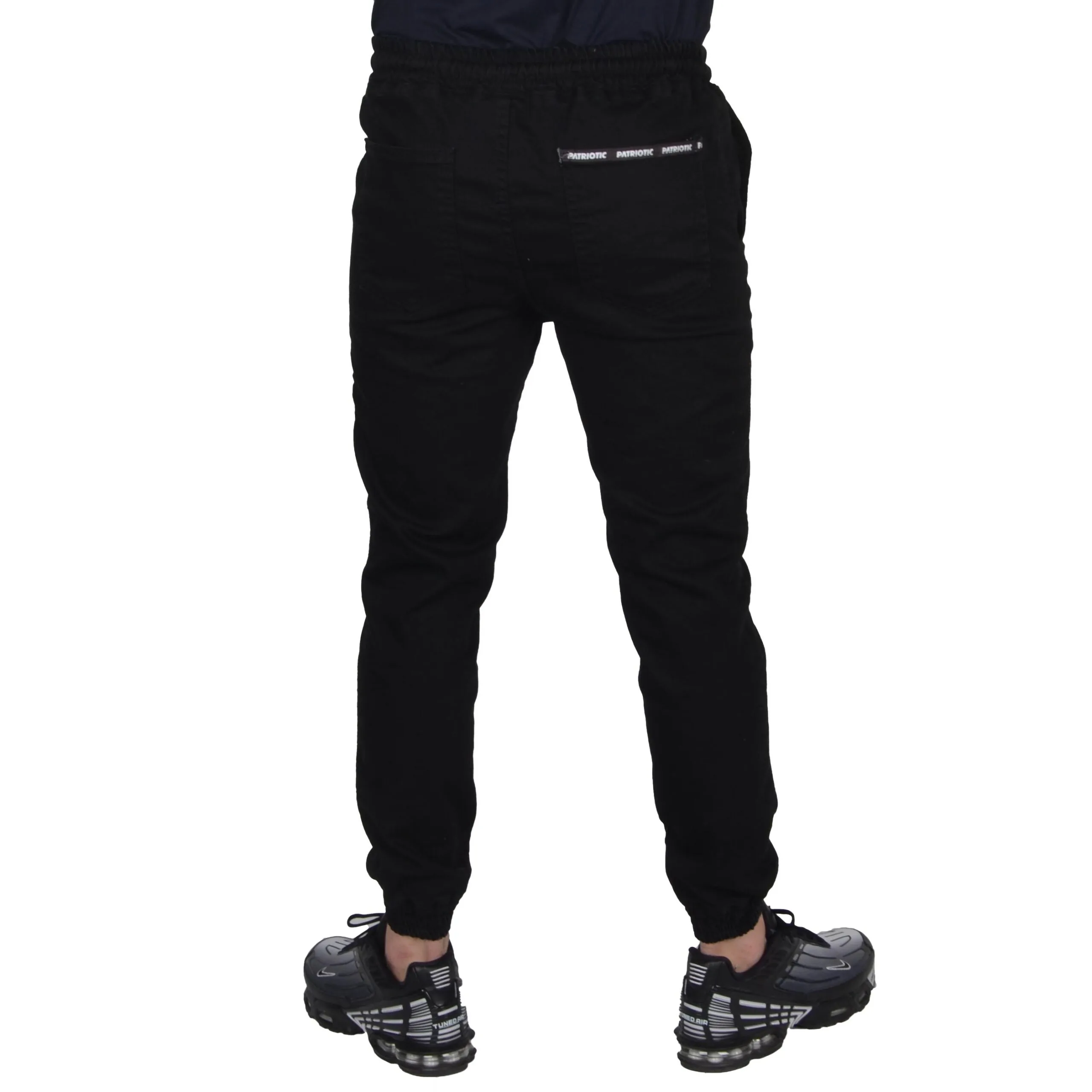 PATRIOTIC SPODNIE JOGGER JEANS FUTURA LINE CZARNE