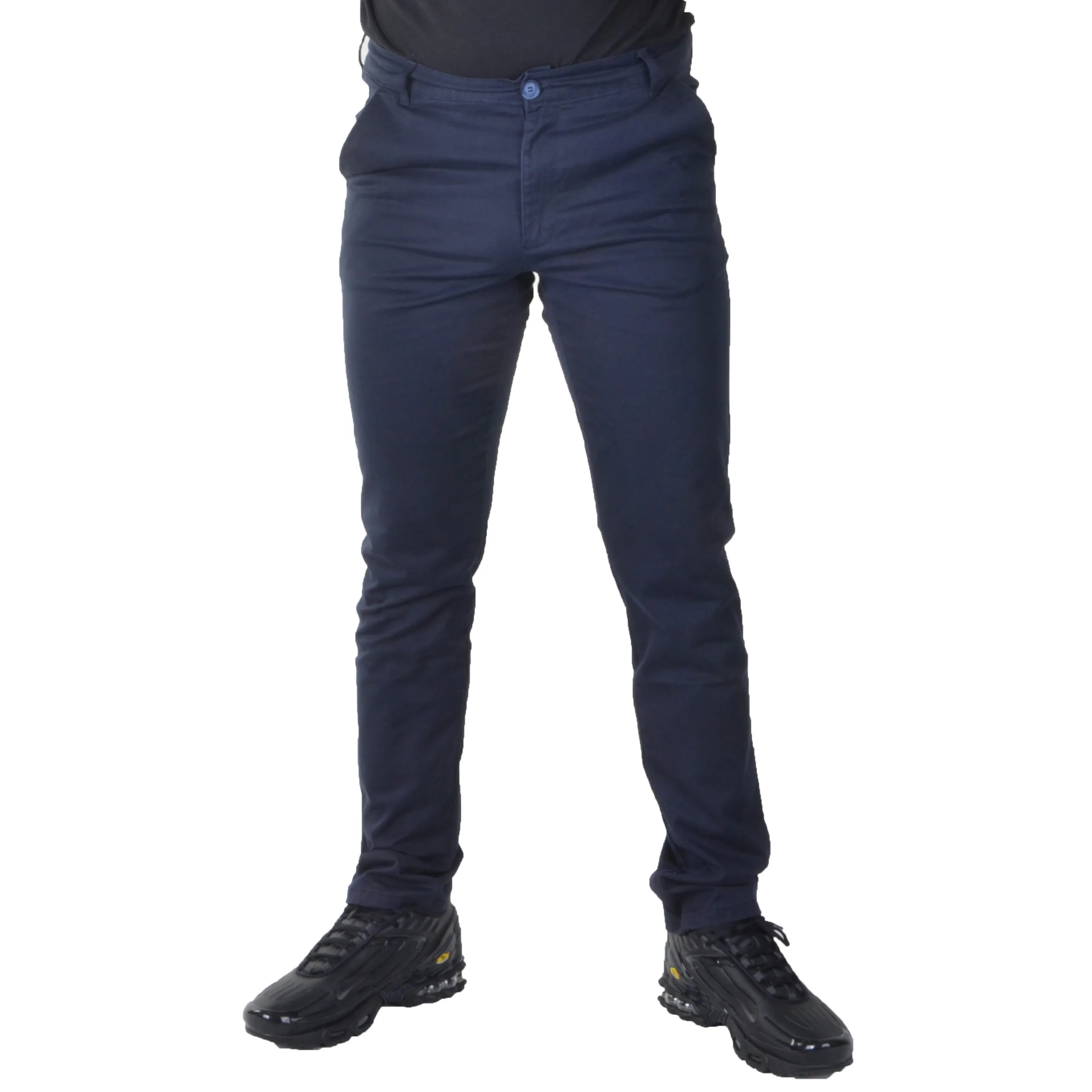 TABASKO SPODNIE CHINO CLASSIC GRANATOWE
