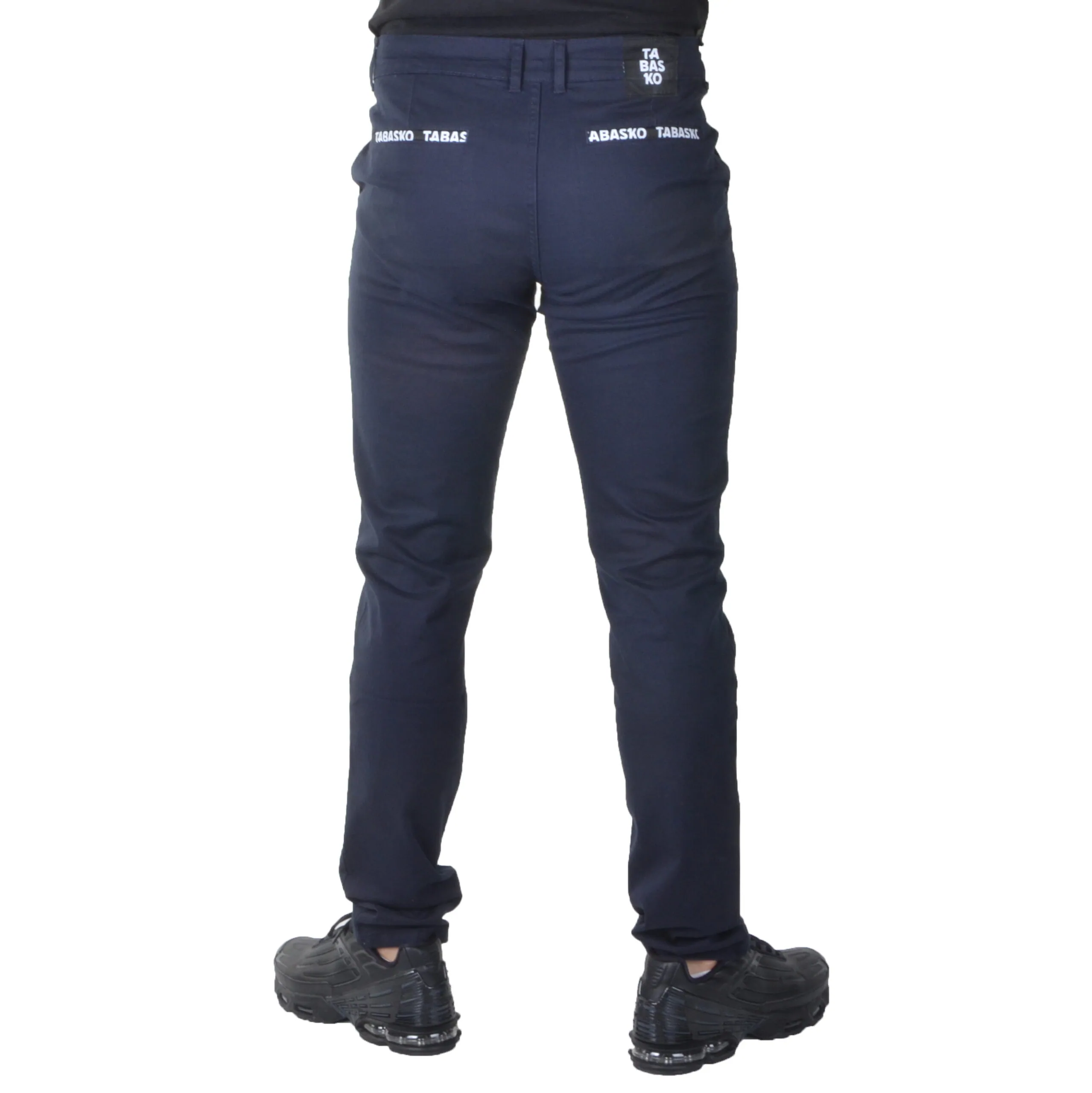 TABASKO SPODNIE CHINO CLASSIC GRANATOWE
