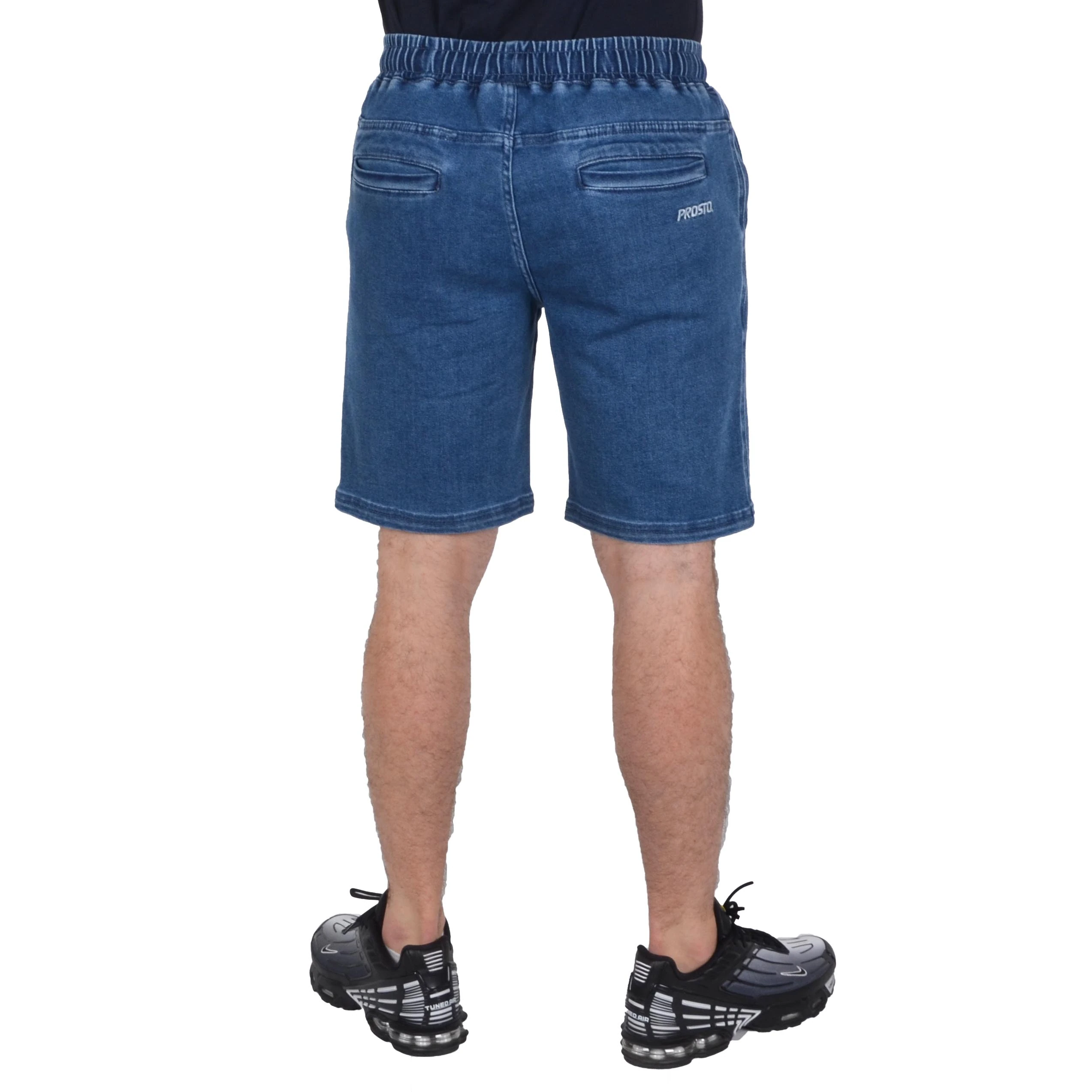 PROSTO. KLASYK SPODENKI DENIM VALP NIEBIESKIE