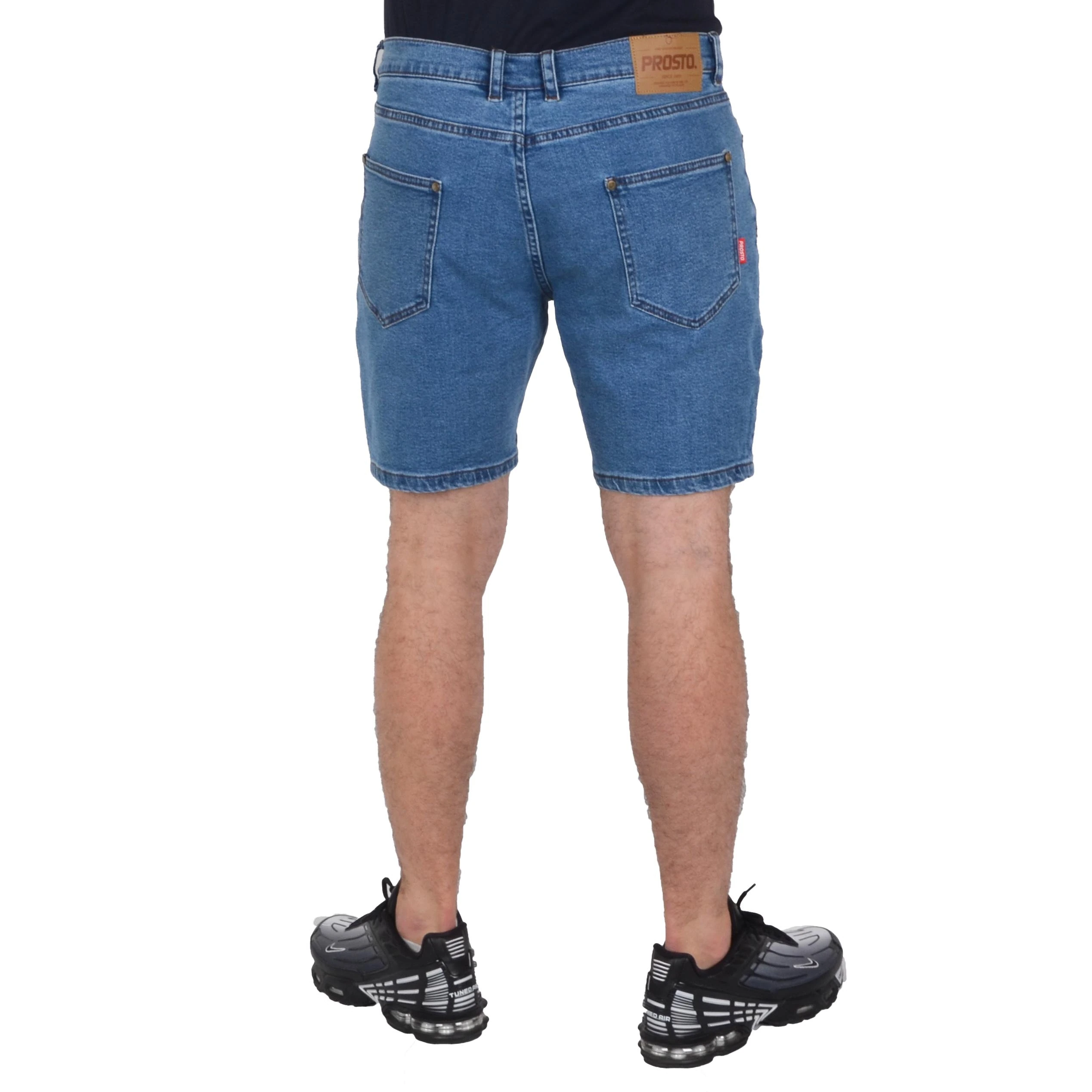 PROSTO. KLASYK SPODENKI JEANS REGULAR RIRT NIEBIESKIE