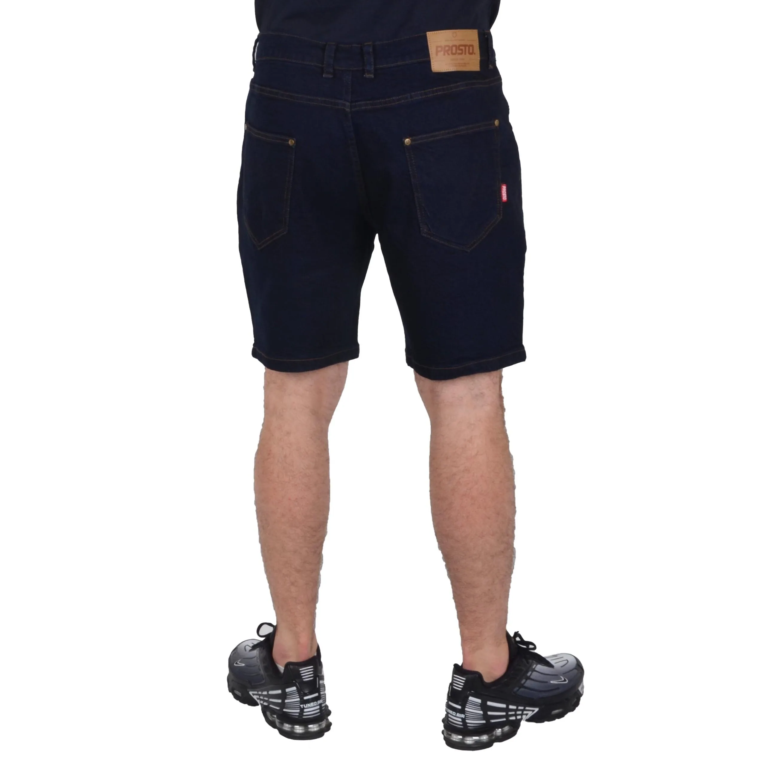 PROSTO. KLASYK SPODENKI JEANS REGULAR RIRT GRANATOWE