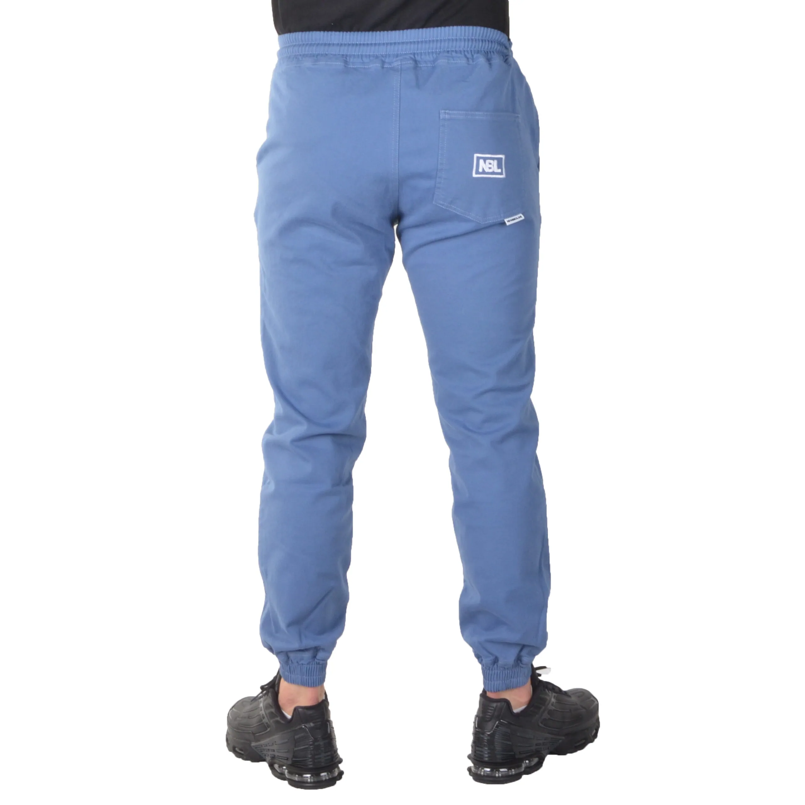 NEW BAD LINE SPODNIE JOGGERY CHINO NIEBIESKIE