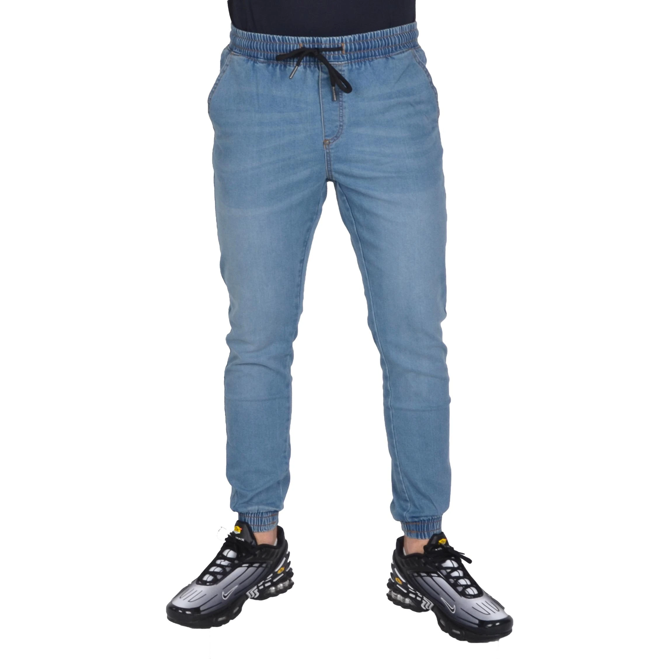 MORO SPORT SPODNIE JOGGER MINI PARIS JEANS JASNY