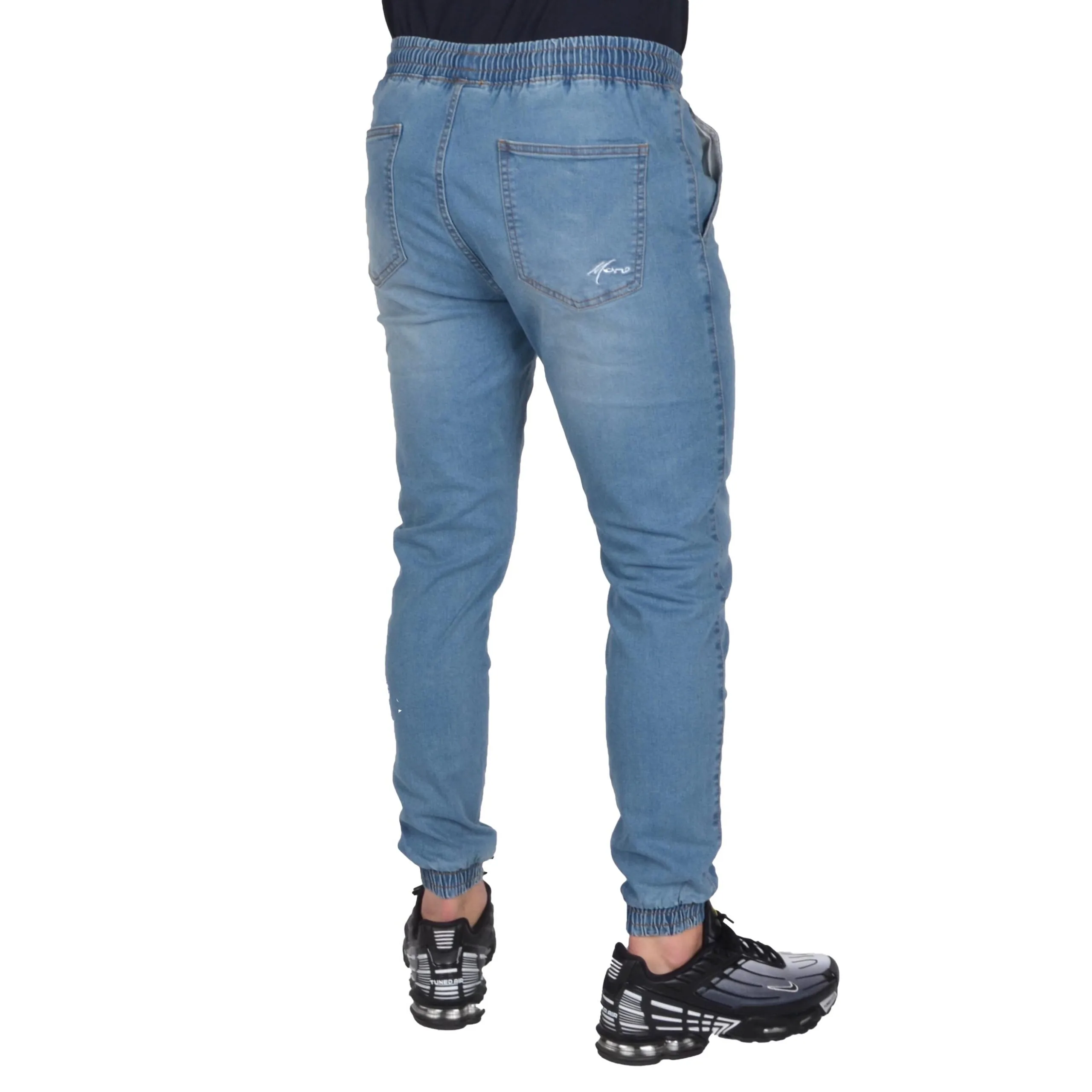 MORO SPORT SPODNIE JOGGER MINI PARIS JEANS JASNY
