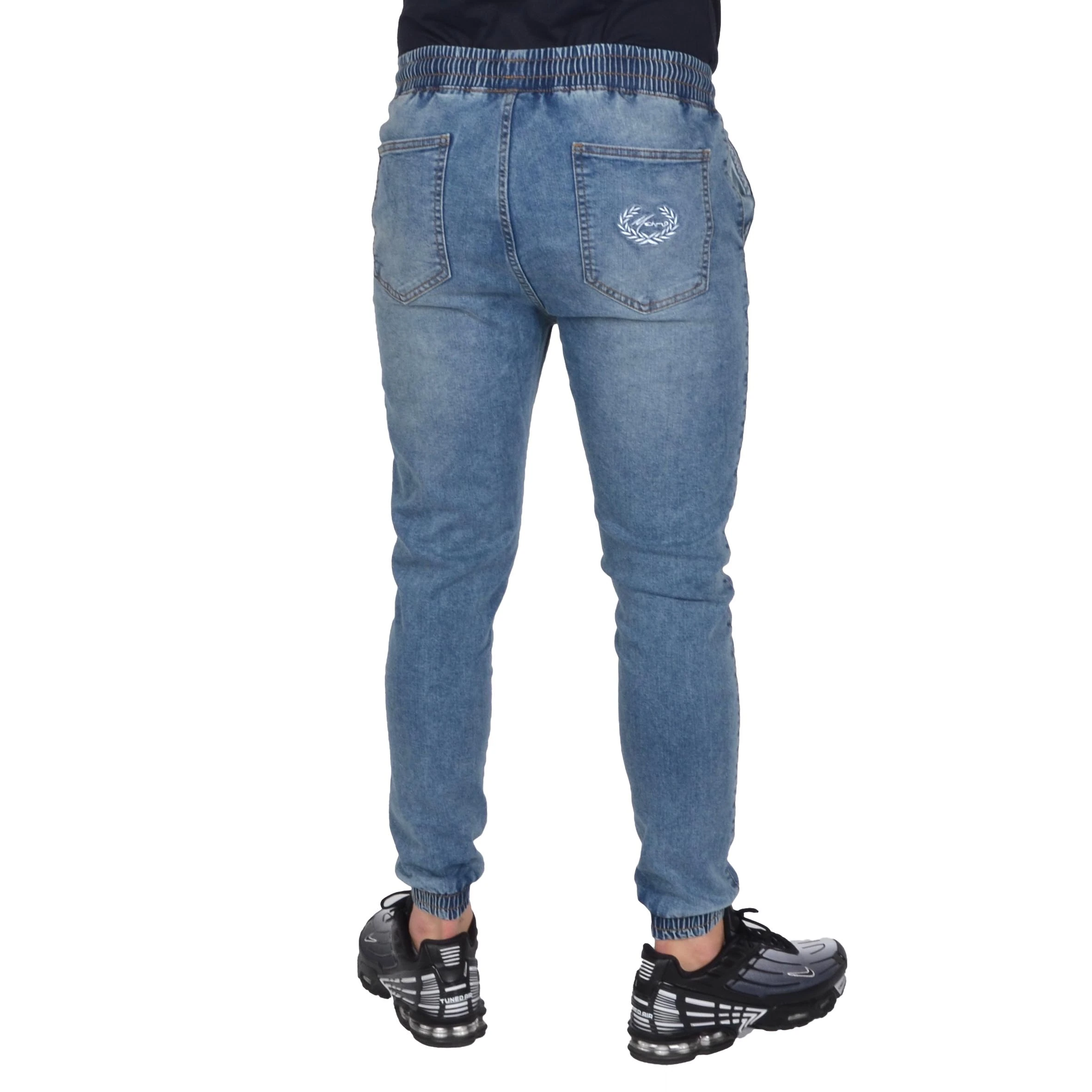 MORO SPORT SPODNIE JOGGER PARIS LAUR JEANS JASNY