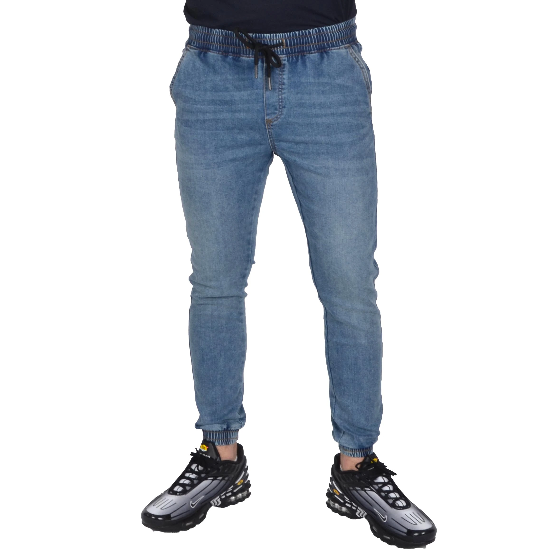 MORO SPORT SPODNIE JOGGER PARIS LAUR JEANS JASNY