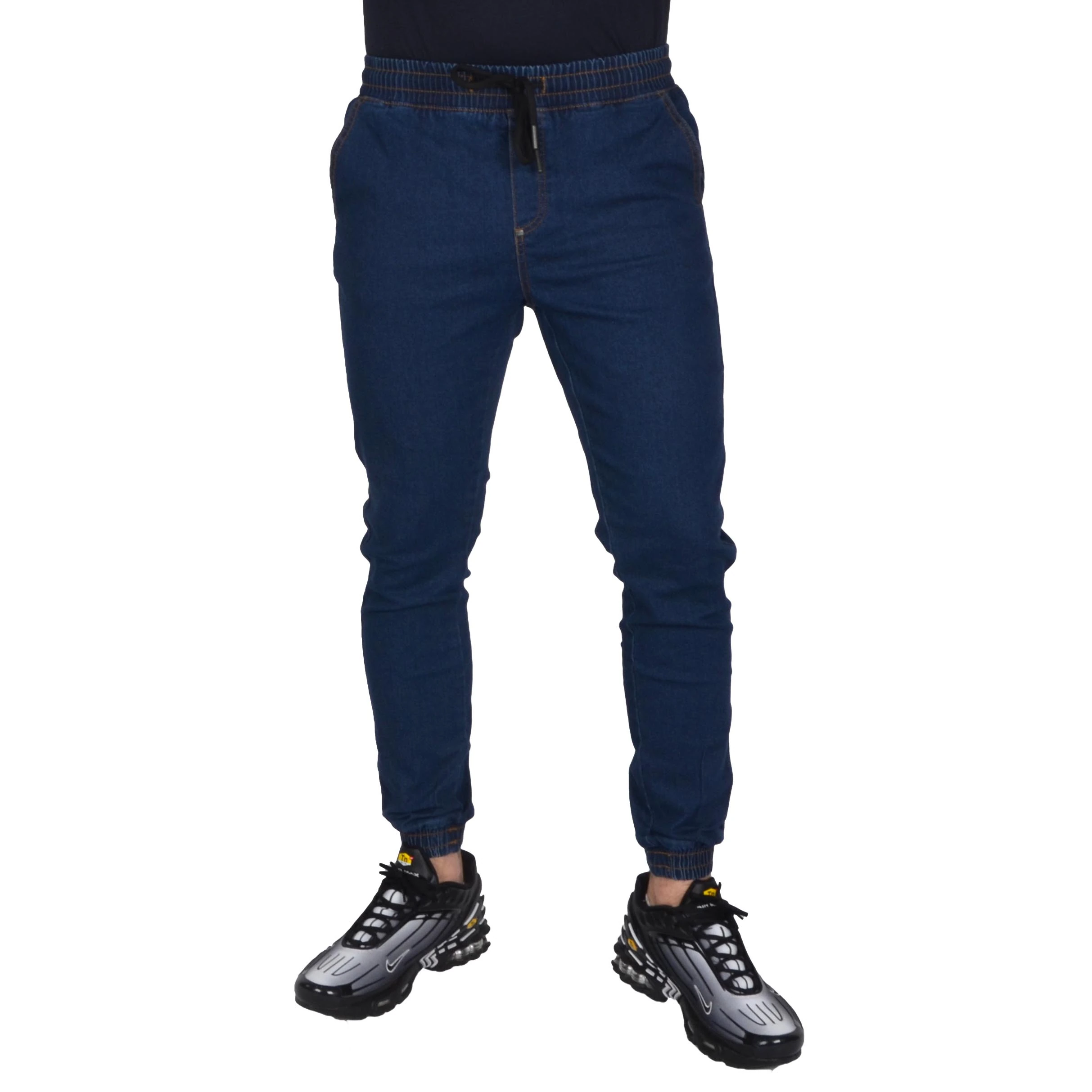 MORO SPORT SPODNIE JOGGER PARIS LAUR JEANS CIEMNY