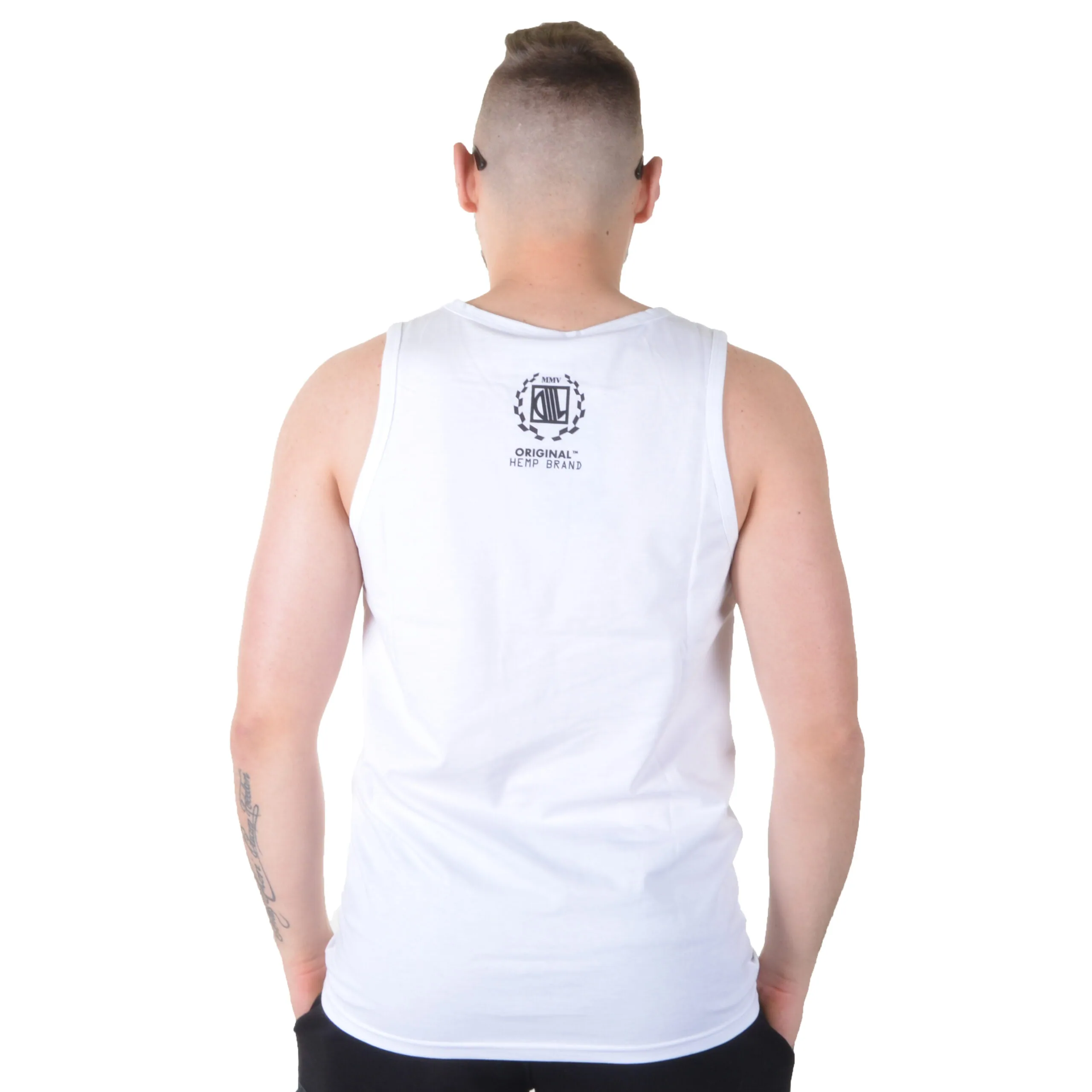 DIIL TANK TOP KLASYK KASTET BIAŁA