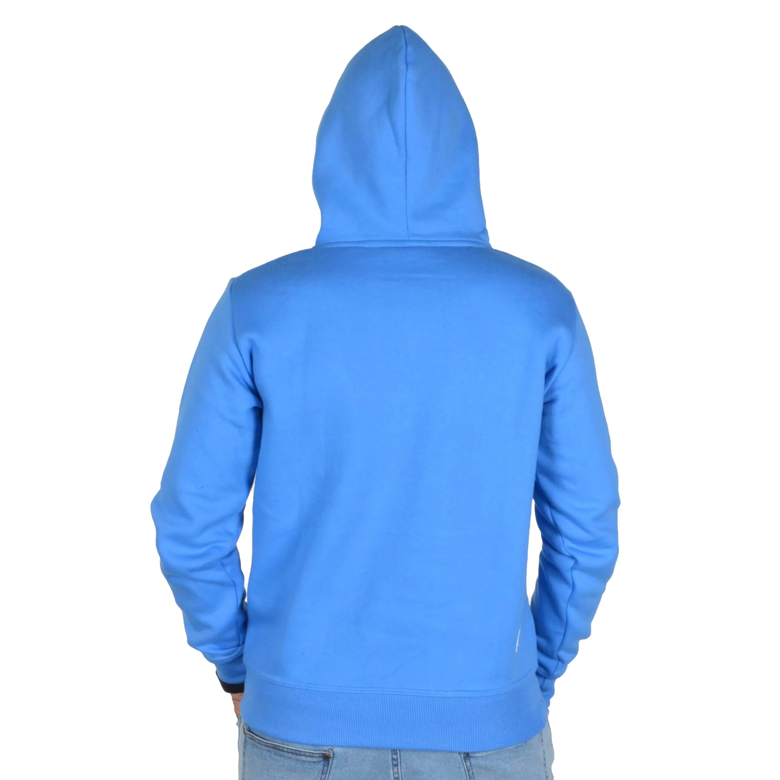 DIIL BLUZA Z KAPTUREM KANGURKA ELASTO NIEBIESKA