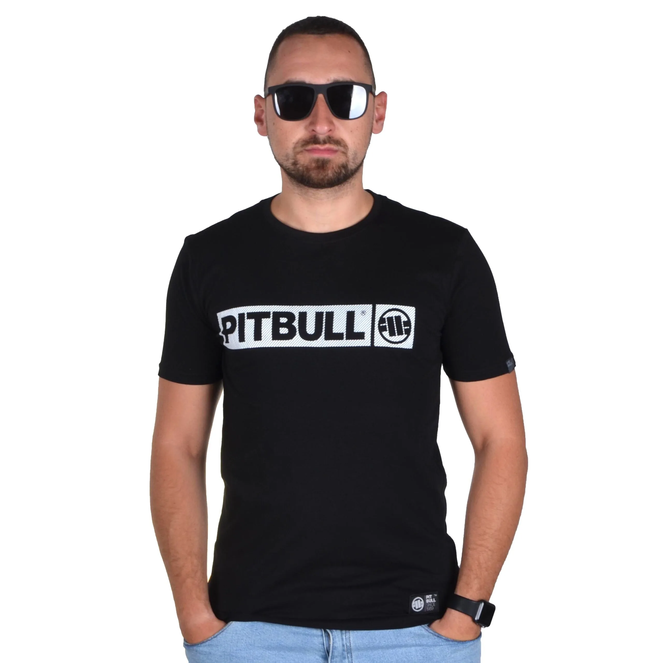 PIT BULL WEST COAST KOSZULKA ULTRA LIGHT HILLTOP CZARNA