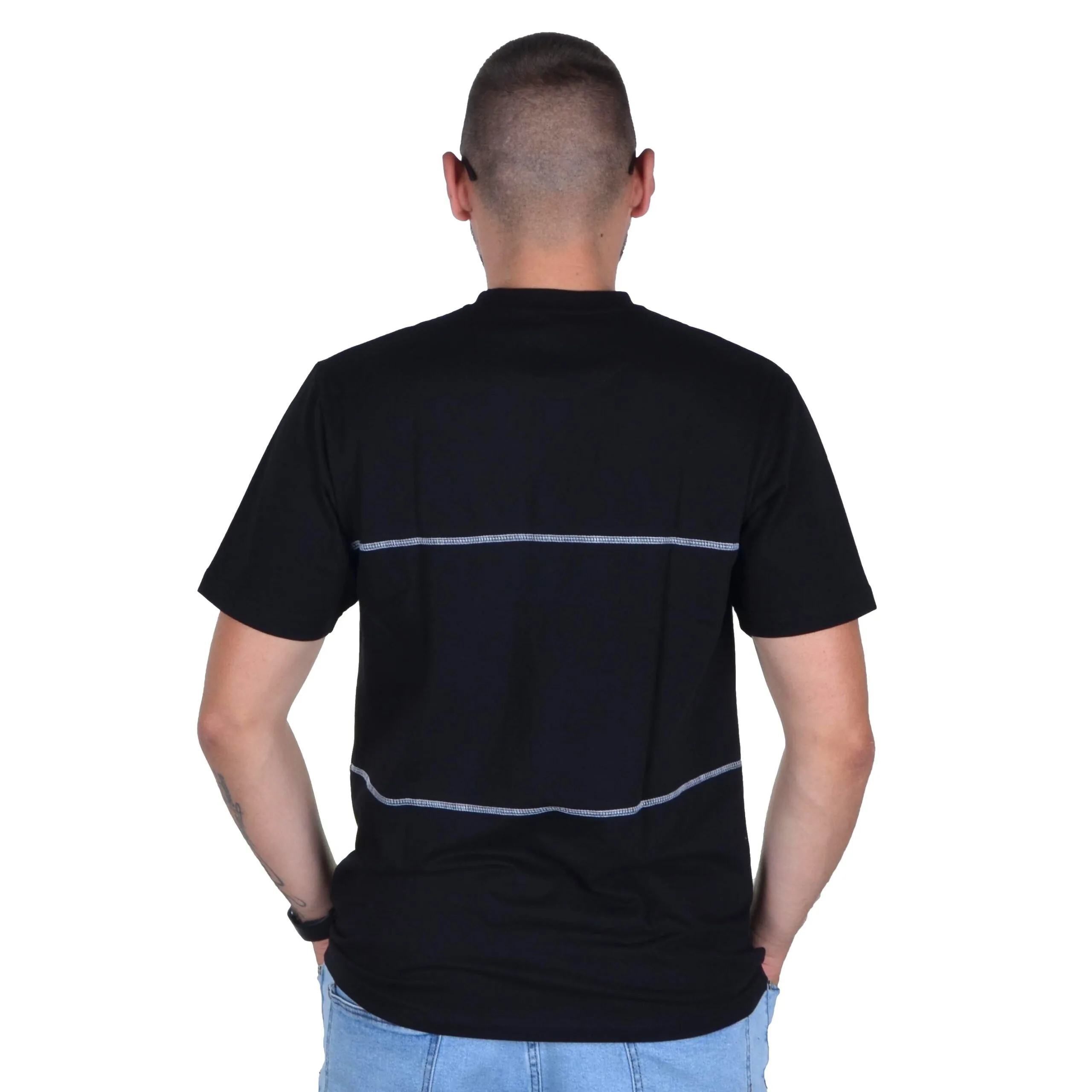 PROSTO. KLASYK KOSZULKA T-SHIRT SEWING CZARNA
