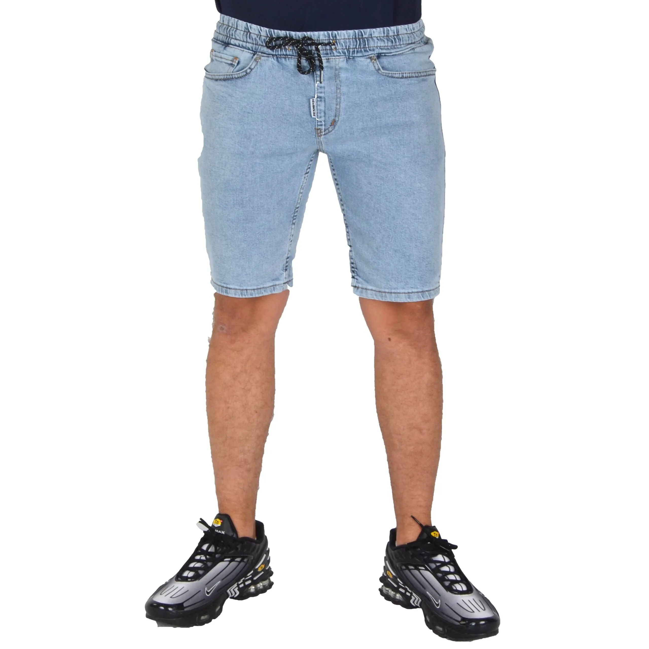 NEW BAD LINE SPODENKI JEANS ICON NIEBIESKIE