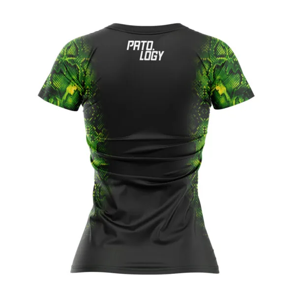 RASHGUARD DAMSKI GREEN VIPER PATO.LOGY TYL