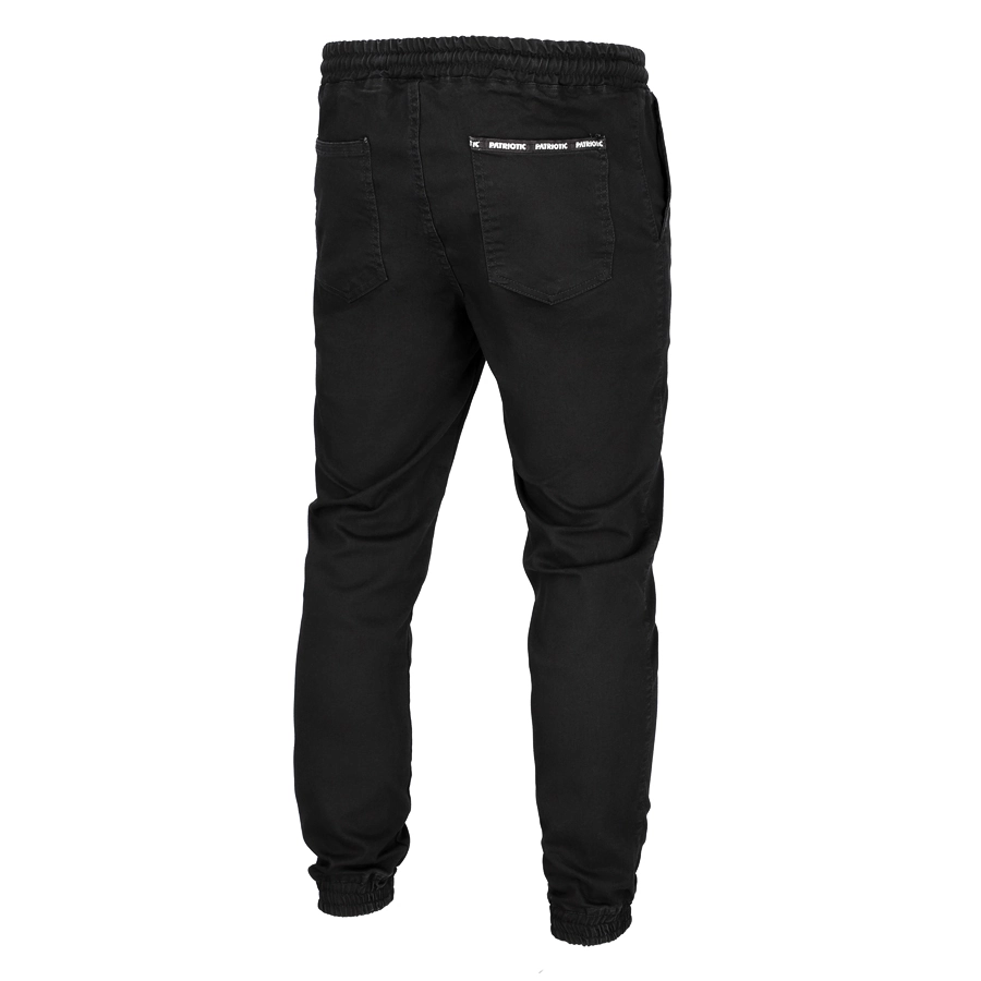 PATRIOTIC SPODNIE JOGGER JEANS FUTURA LINE CZARNE