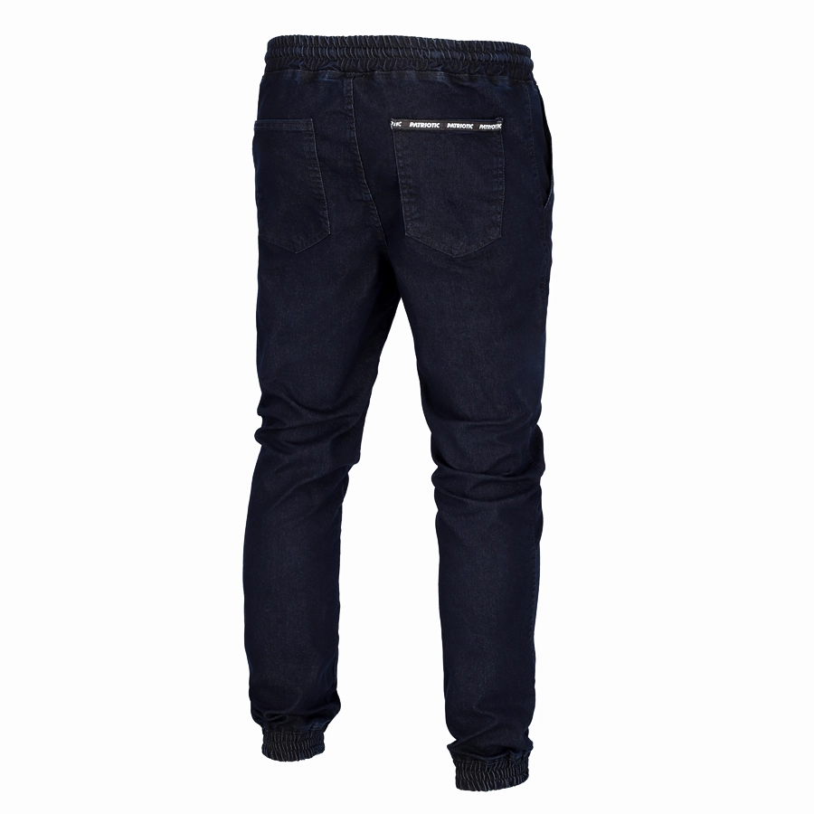 PATRIOTIC SPODNIE JOGGER JEANS FUTURA LINE GRANATOWE