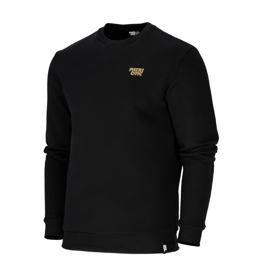 PATRIOTIC BLUZA BEZ KAPTURA CLS MINI GOLD CZARNA