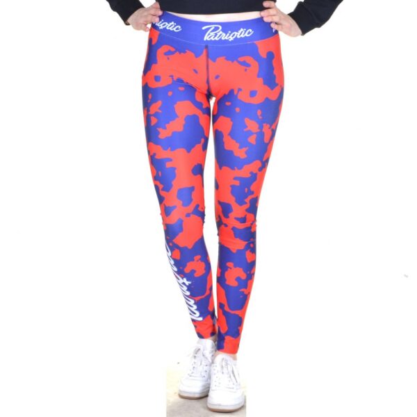 PATRIOTIC LEGGINSY DAMSKIE LIQUID CAMO