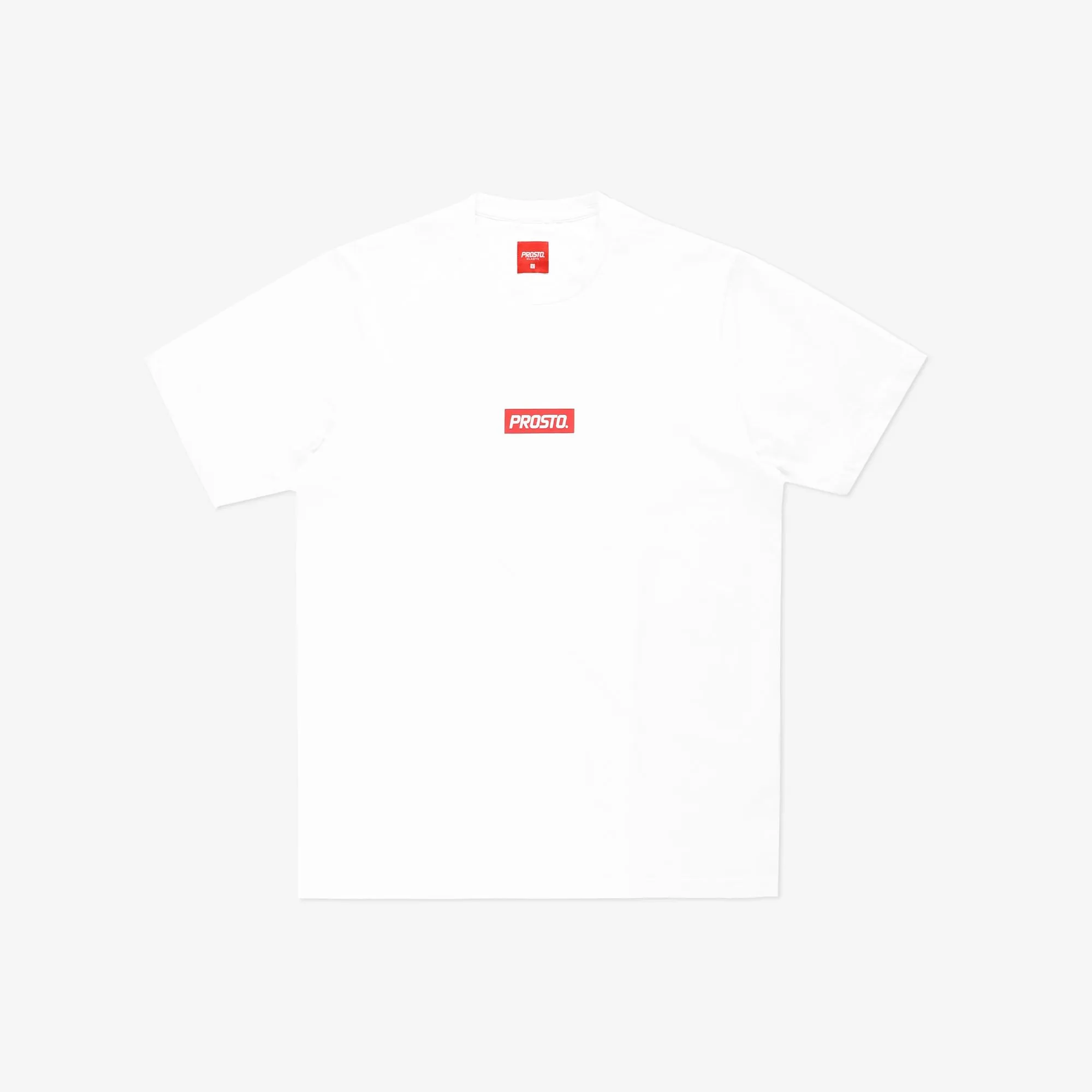 PROSTO. KLASYK KOSZULKA T-SHIRT REDBOX BIAŁA