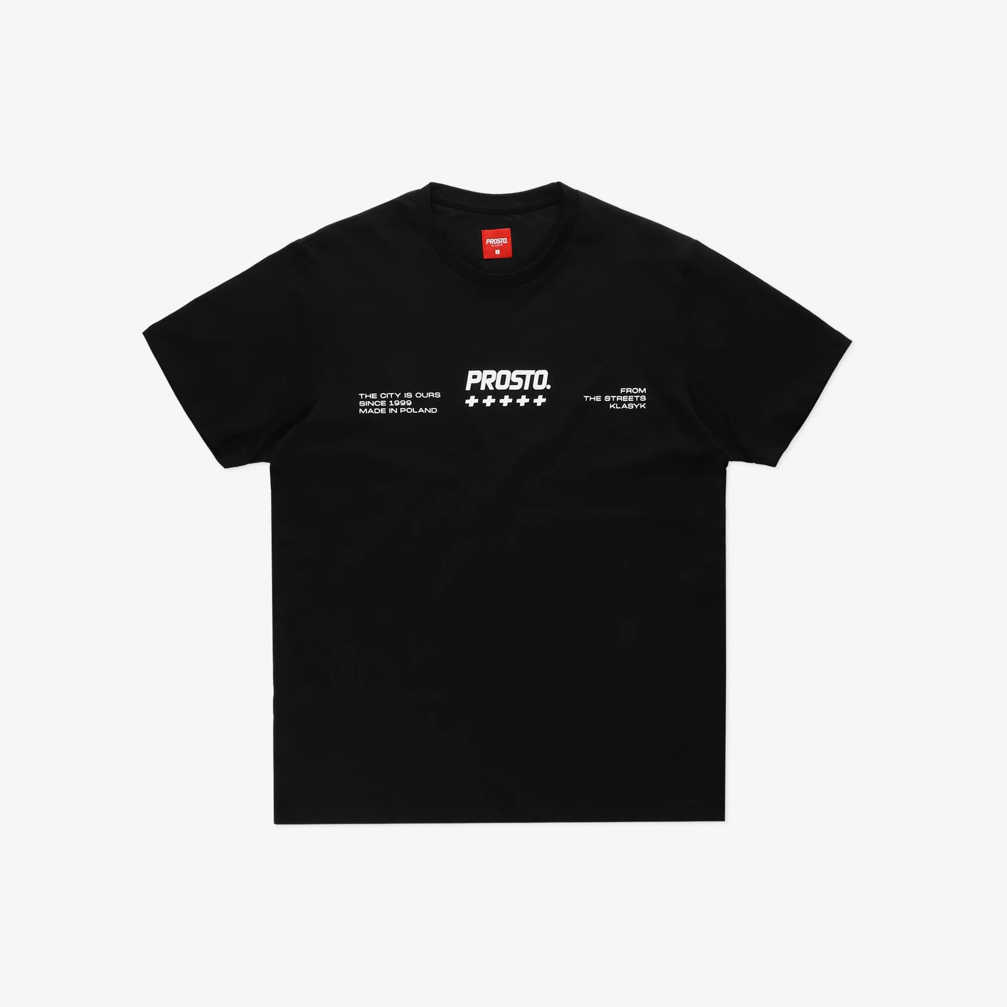 PROSTO. KLASYK KOSZULKA T-SHIRT T.C.I.O CZARNA