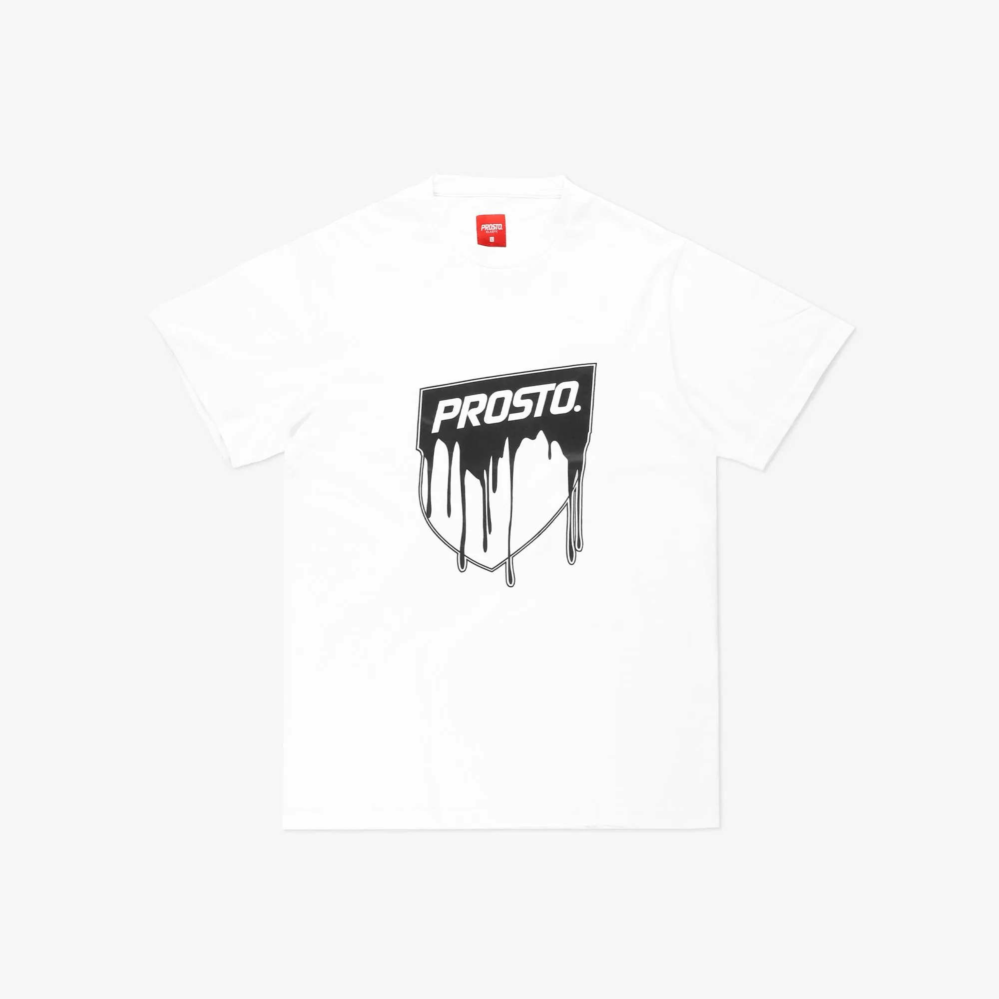 PROSTO. KLASYK KOSZULKA T-SHIRT PAINT BIAŁA