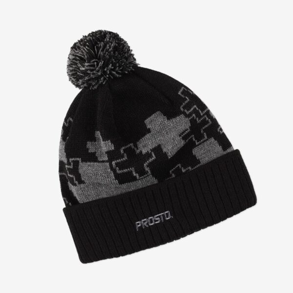 PROSTO. KLASYK CZAPKA ZIMOWA WINTER HAT SNOWZMY CZARNA