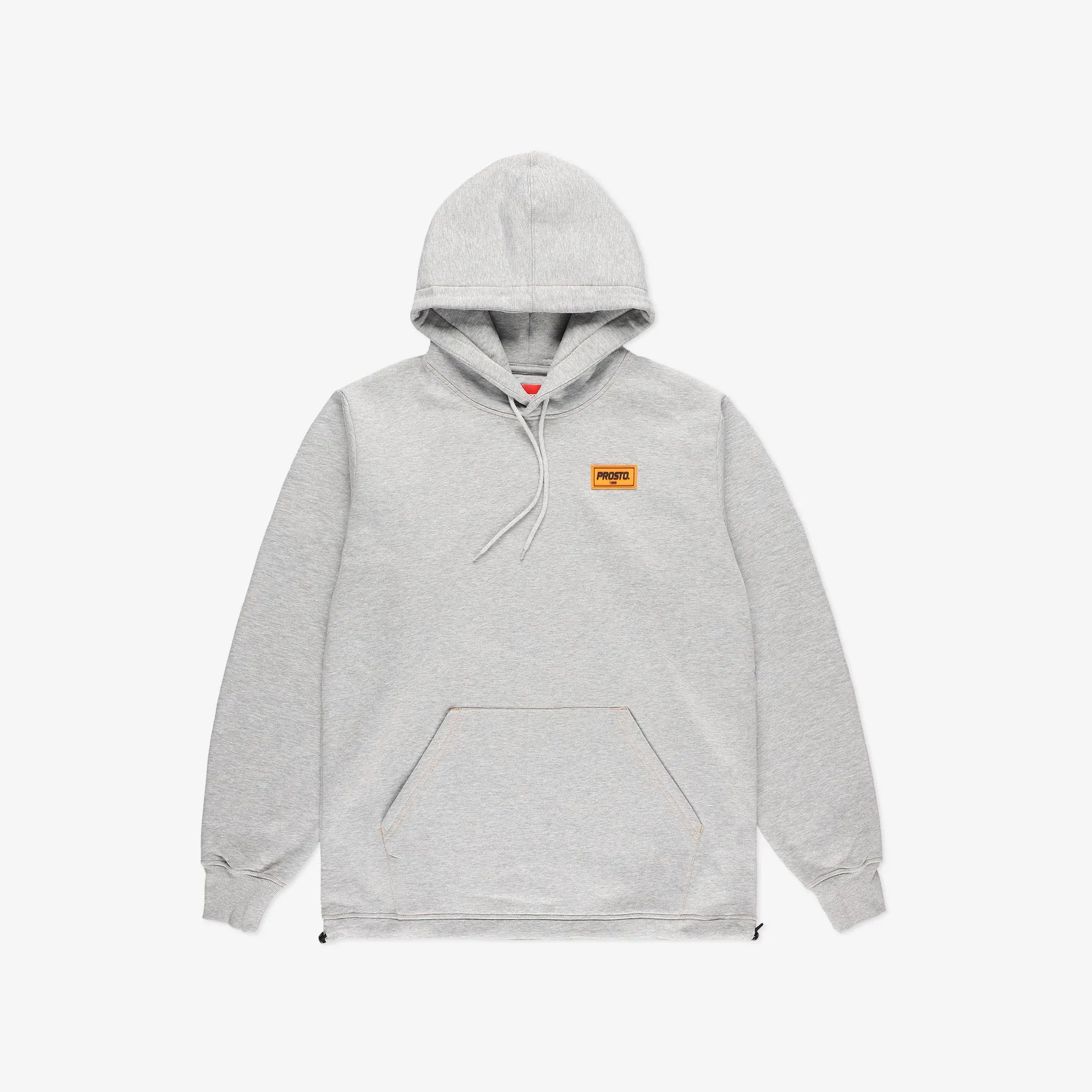 PROSTO. KLASYK BLUZA Z KAPTUREM HOODIE BAXTOY SZARA