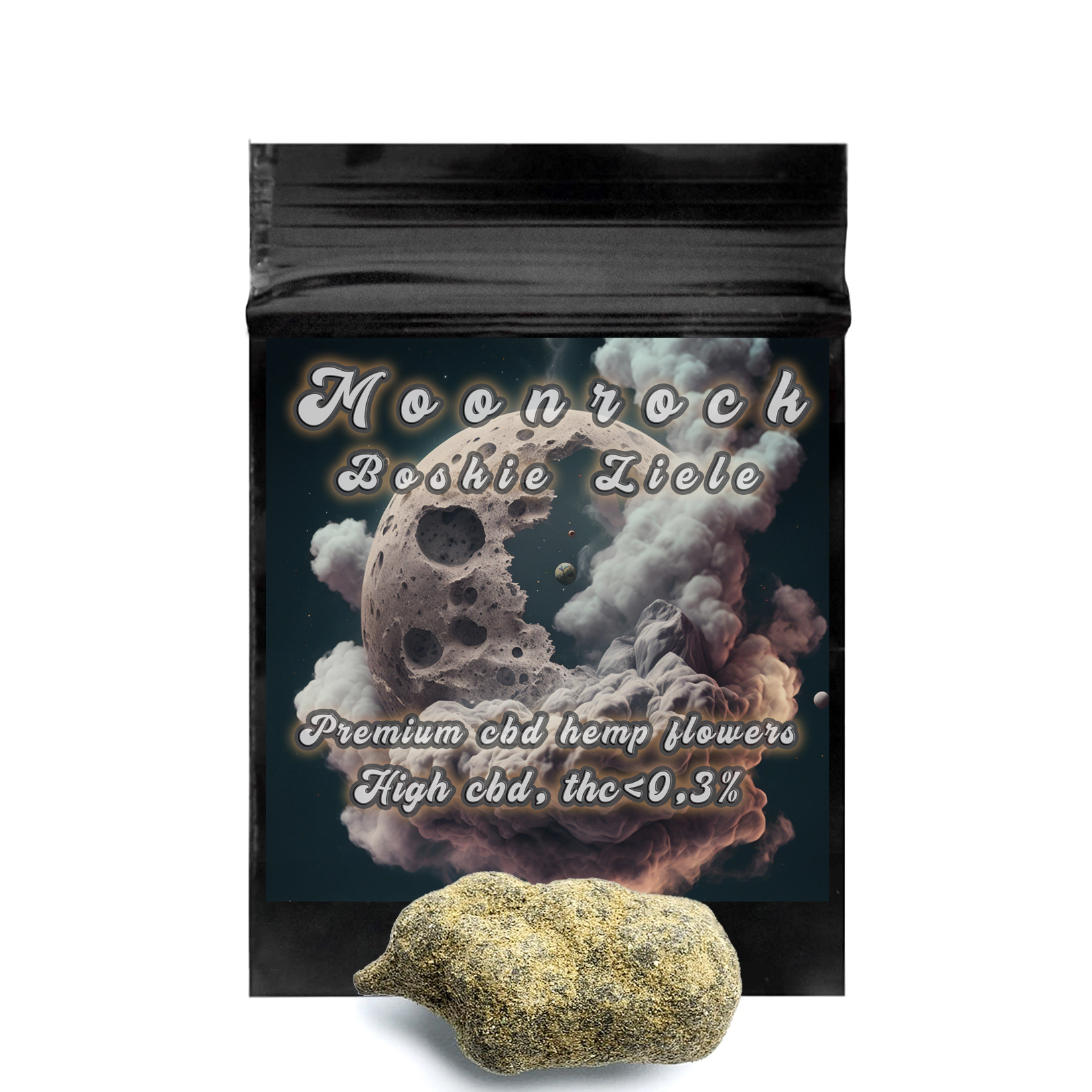 SUSZ KONOPNY CBD BOSKIE ZIELE MOON ROCK 87%