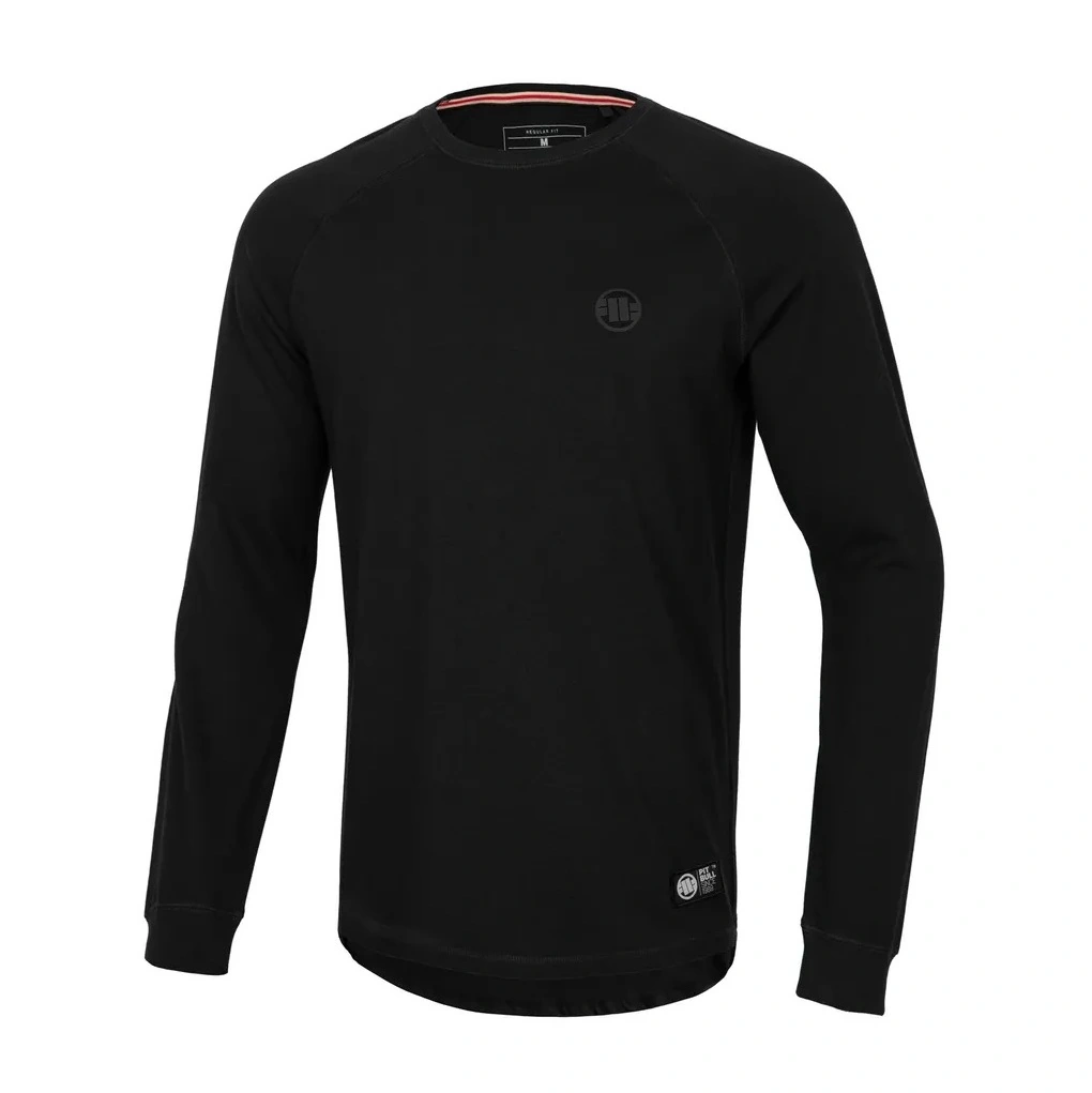 PIT BULL WEST COAST LONGSLEEVE SPANDEX SMALL LOGO CZARNY