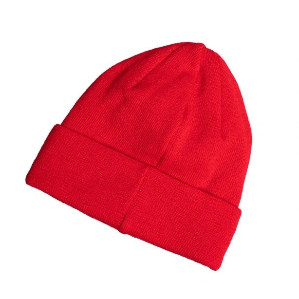 NEW BAD LINE CZAPKA ZIMOWA SMALL LOGO CZERWONA