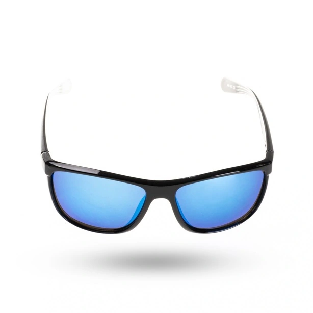 NEW BAD LINE OKULARY BLAZE BLACK FLASH BLUE MIRROR 00-119