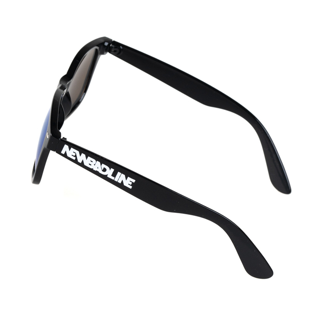 NEW BAD LINE OKULARY CLASSIC BLACK FLASH BLUE MIRROR 00-459